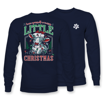 Christmas Cow - LONG SLEEVE - 22435